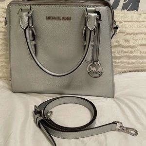 Michael Kors Silver Shoulder Bag